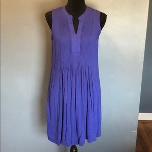 Blue Sleeveless Dress